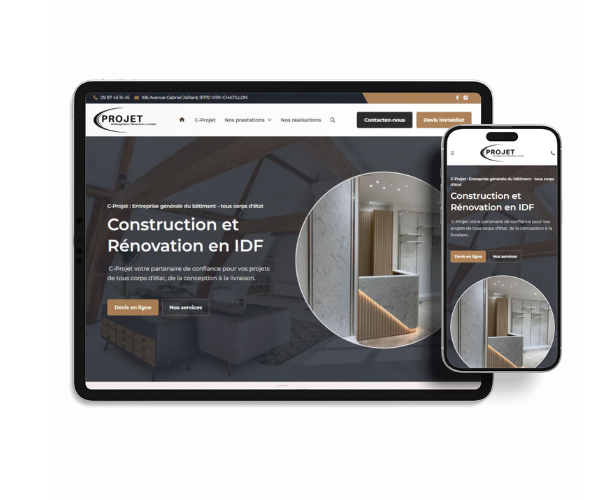 <b>Site web</b> responsive